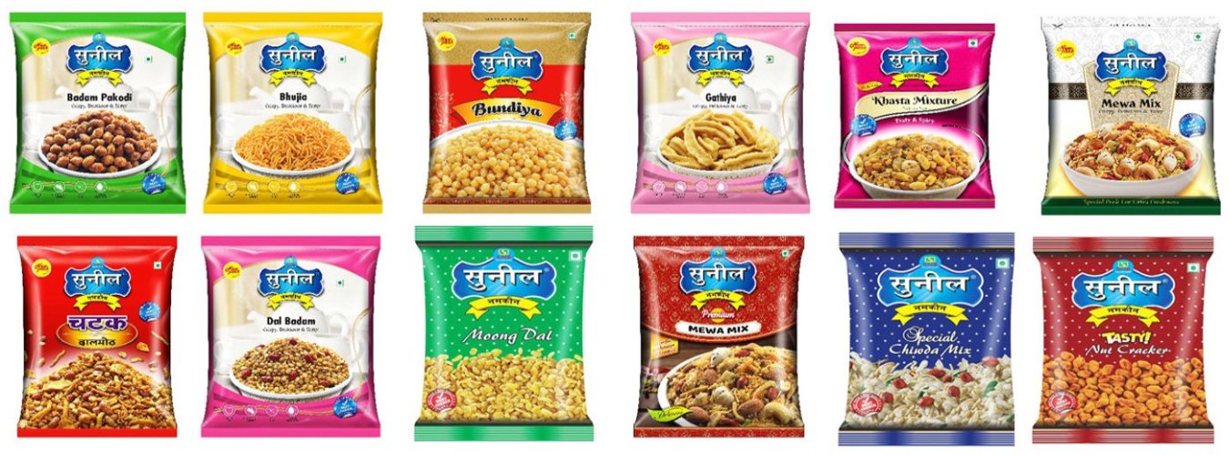 Wide range of Namkeen Products Sunil Namkeen Bhandar